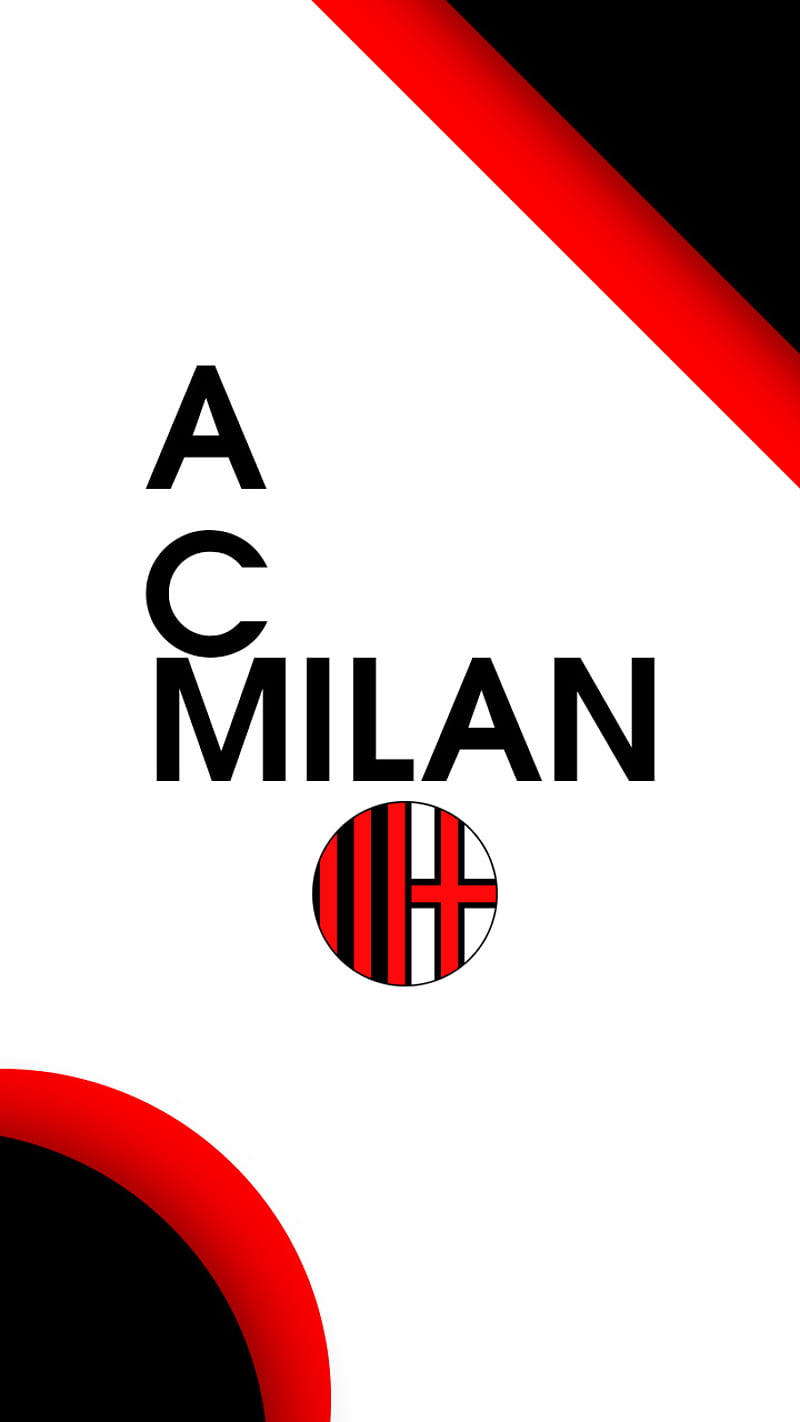 Milan, acmilan, crest, football, happy, italy, logo, logos, network, soccer,  HD phone wallpaper