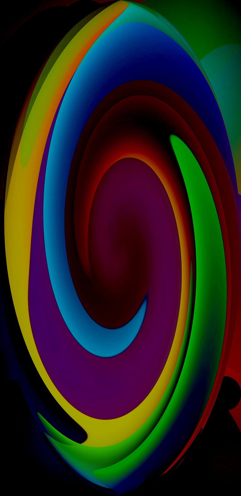 Color Egg, amoled, galaxy, samsung, spiral, swirl, HD phone wallpaper
