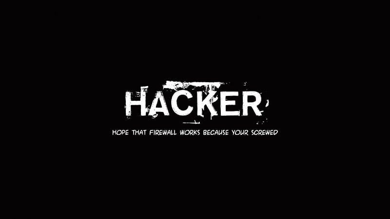 Funny Hacker, joke, funny, funny computer, HD wallpaper
