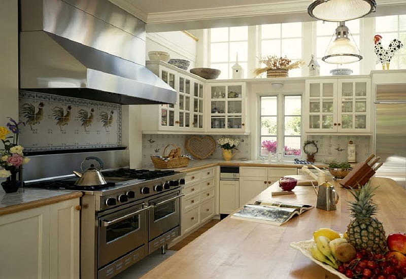 Kitchen., room, kitchen, cooking, style, HD wallpaper | Peakpx