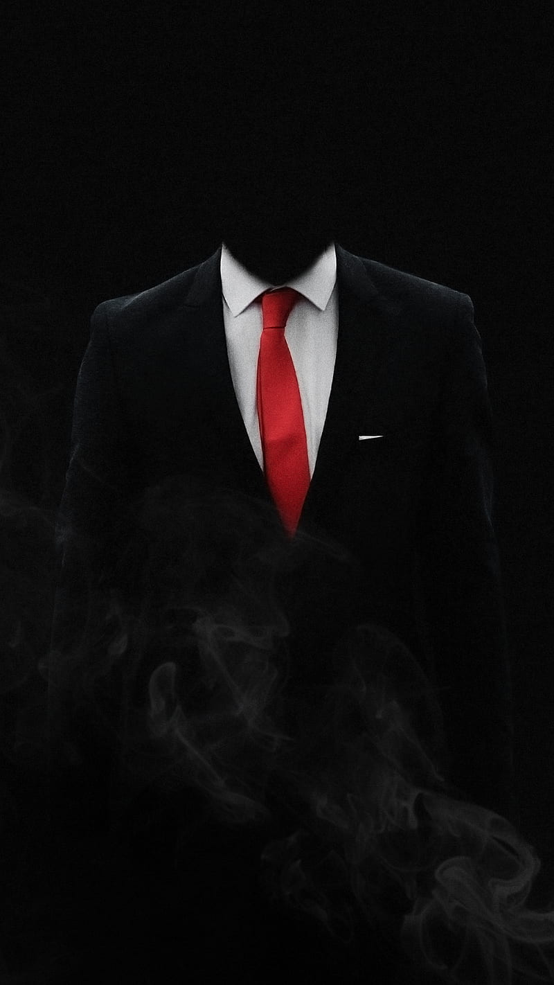 Red tie, contrast, dark, game, games, hitman, mysterious, smoke, weapon, HD  phone wallpaper | Peakpx