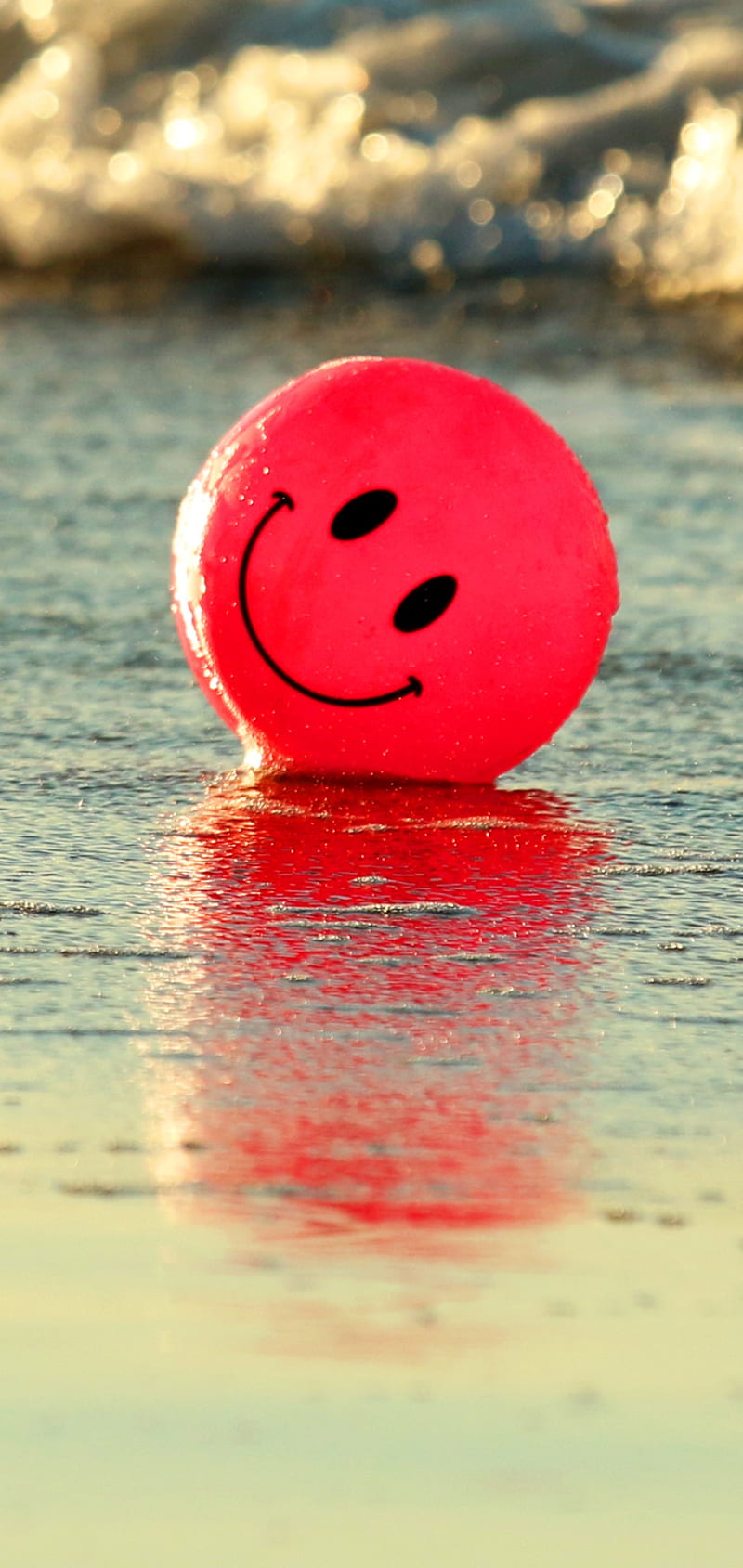 Smiley Ball 2, emoji, HD phone wallpaper