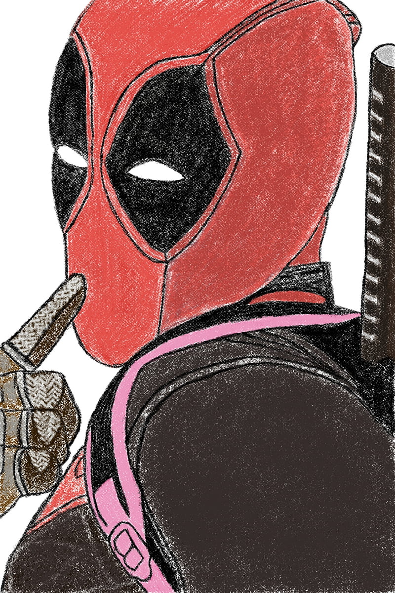 How To Draw Deadpool | Step By Step | Storiespub