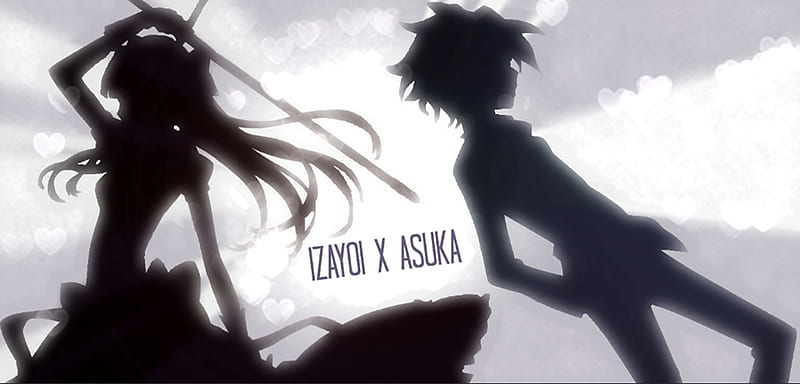 Izayoi X Asuka, asuka, mondaiji tachi, anime, izayoi, HD wallpaper