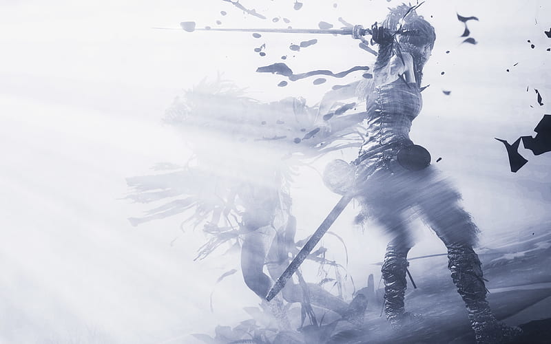 Hellblade Senuas Sacrifice 2017 games, action-adventure, poster, HD wallpaper