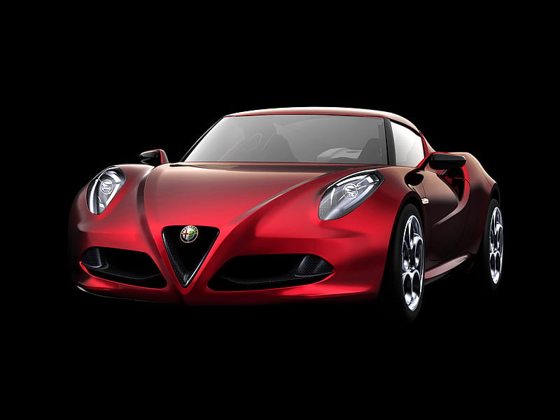 2011 Alfa Romeo 4C Concept, Coupe, Inline 4, Turbo, car, HD wallpaper |  Peakpx