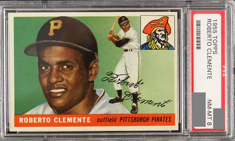 Roberto Clemente 1955 Topps baseball card, mlb, hobby, roberto clemente , major league, HD wallpaper