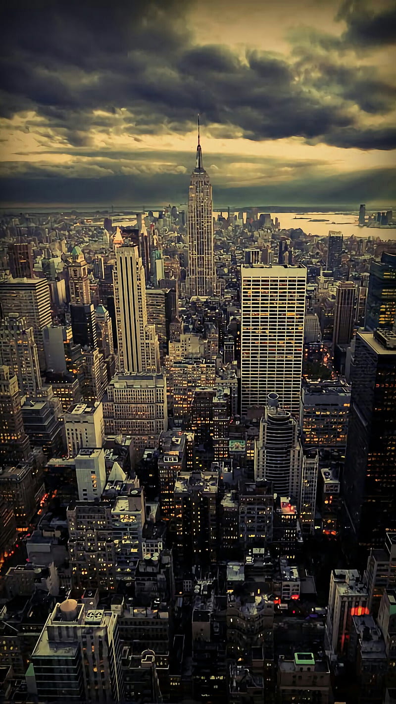 Ciudad, nueva york, Fondo de pantalla de teléfono HD | Peakpx