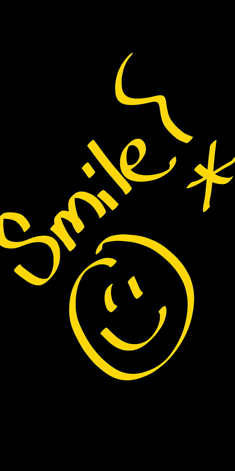 smile, happy, mood, saying, smiley face, HD phone wallpaper