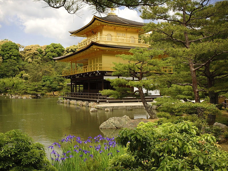 Kinkaku Ji Temple Kyoto Japan-Travel in the world - graphy, HD wallpaper