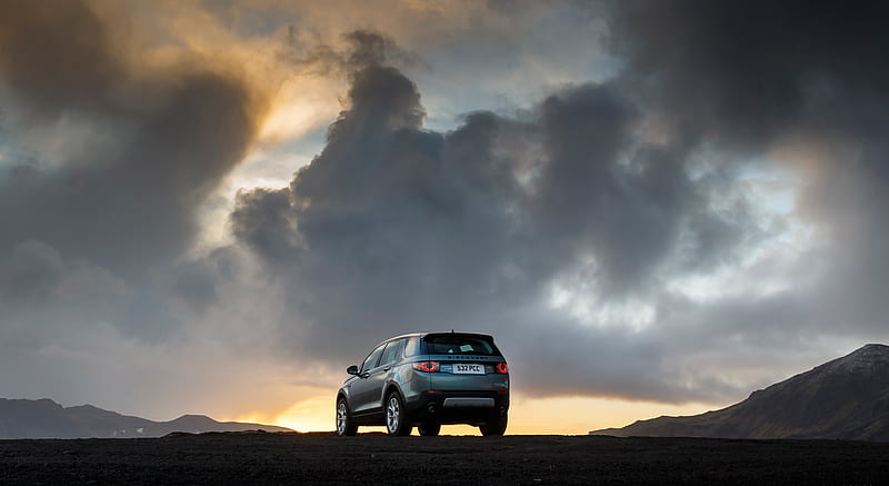 2015 Land Rover Discovery Sport (Scotia Green) - Rear , car, HD wallpaper