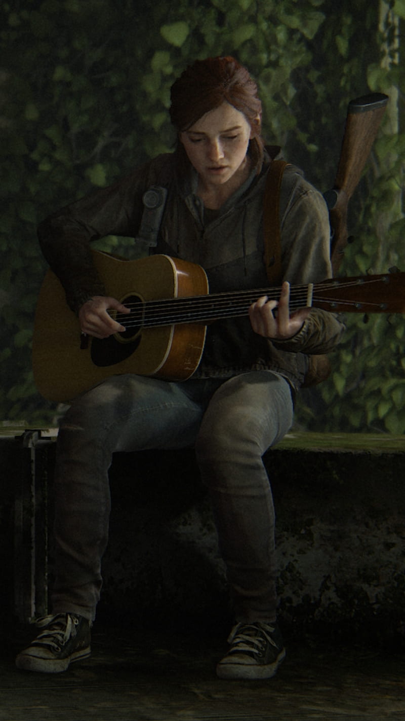 Oficina Steam::The Last of Us: Part II • Ellie [Guitar Solo] RU [Animated  Background]