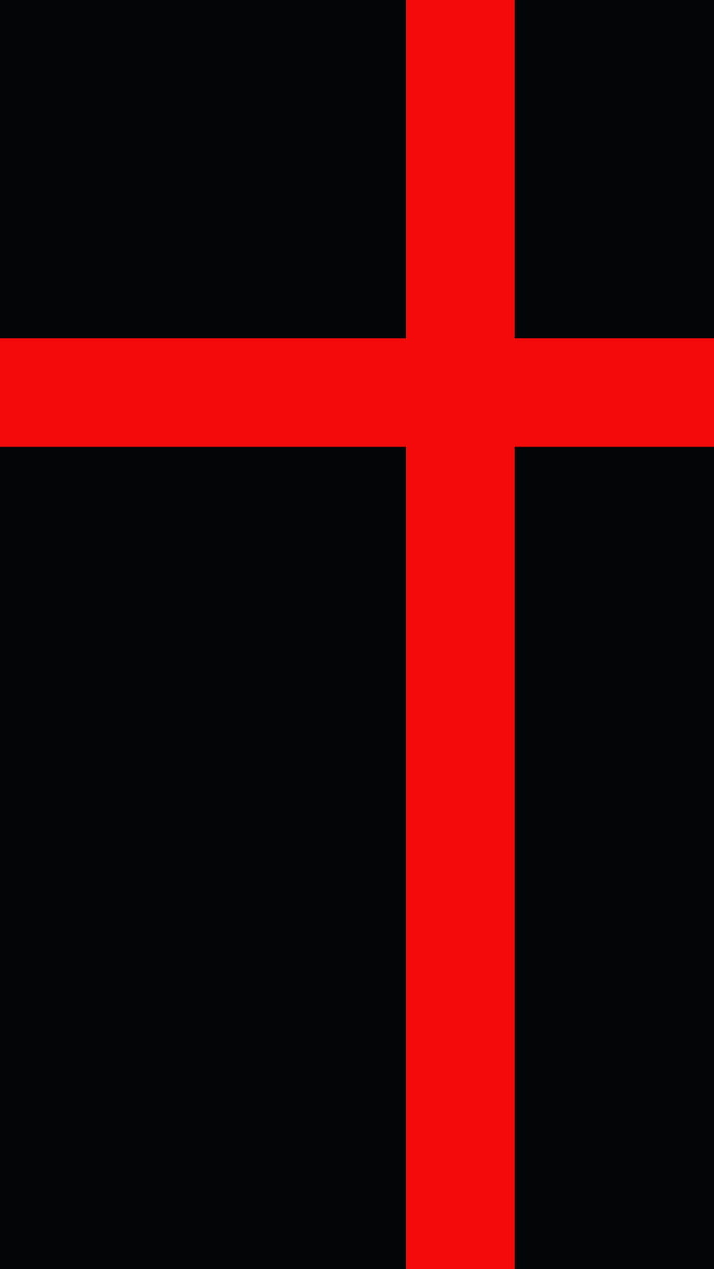 crusader cross red