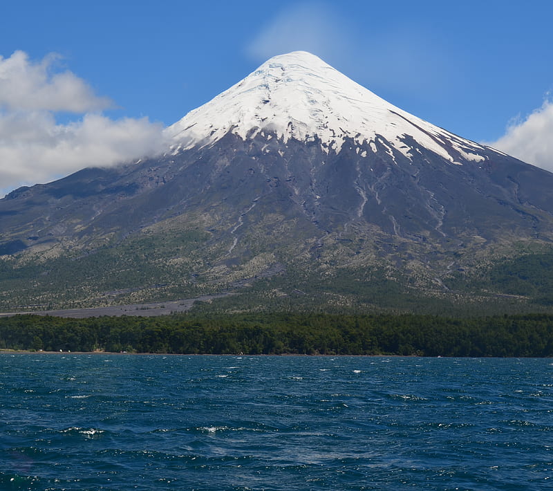 Volcan Osorno, chile, HD wallpaper