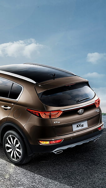 Sportage, 4x4, brown, kia, nice, suv, HD phone wallpaper