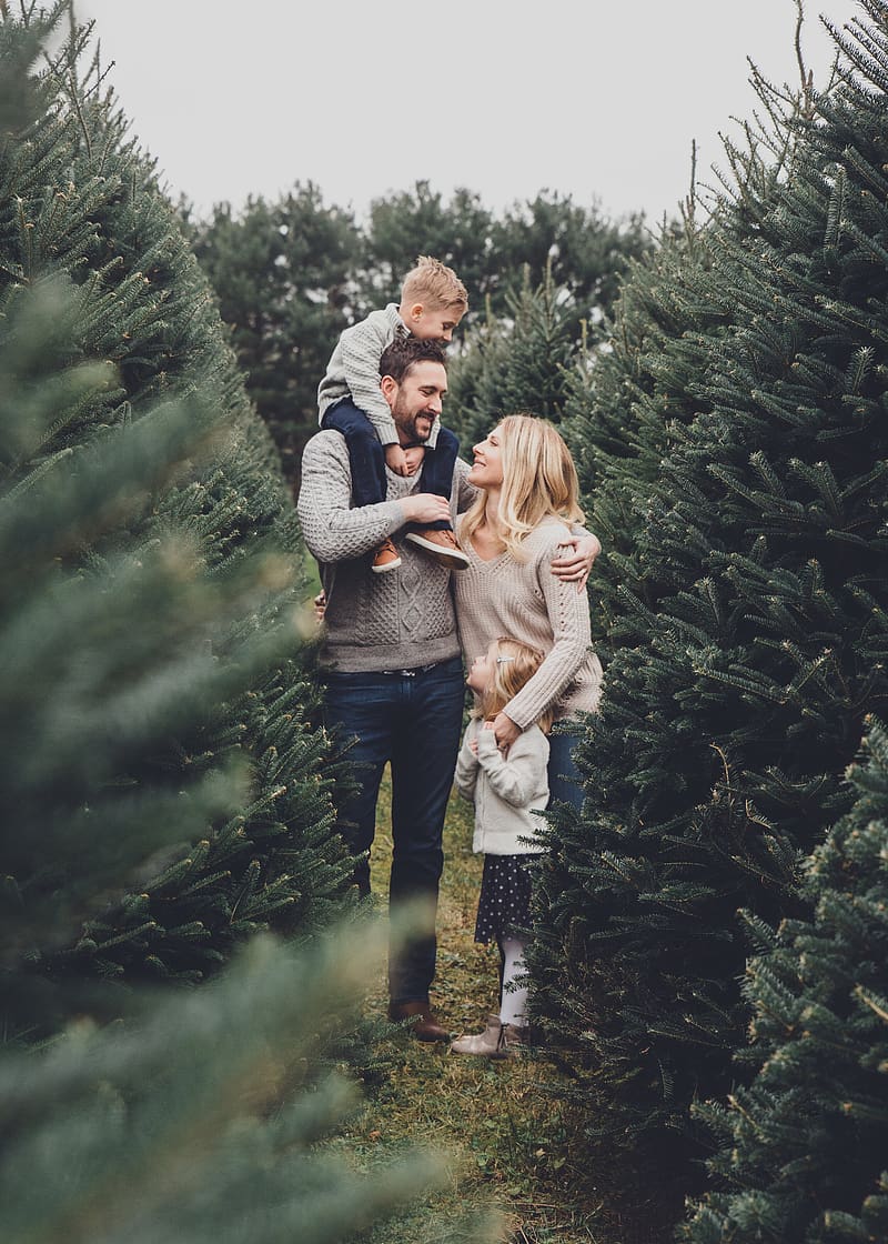 Christmas Tree Farm Family - What to wear - Cleveland, Ohio, HD phone wallpaper