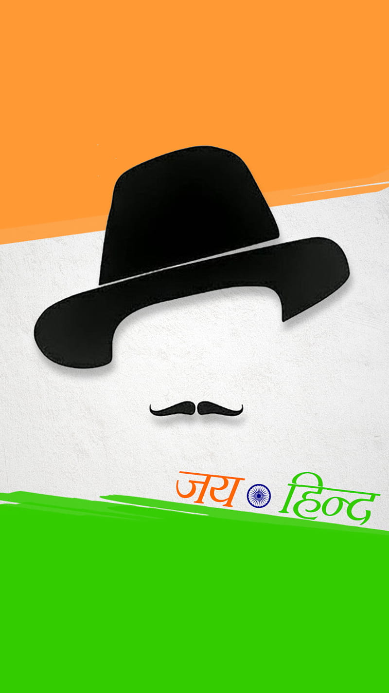 bhagat singh original photo with indian flag