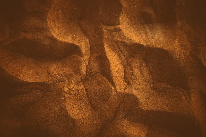 brown sand abstract artwork, HD wallpaper