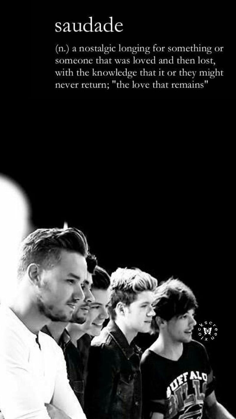 ONE DIRECTION, aesthetic, black and white, pinterest, quotes, HD phone  wallpaper | Peakpx