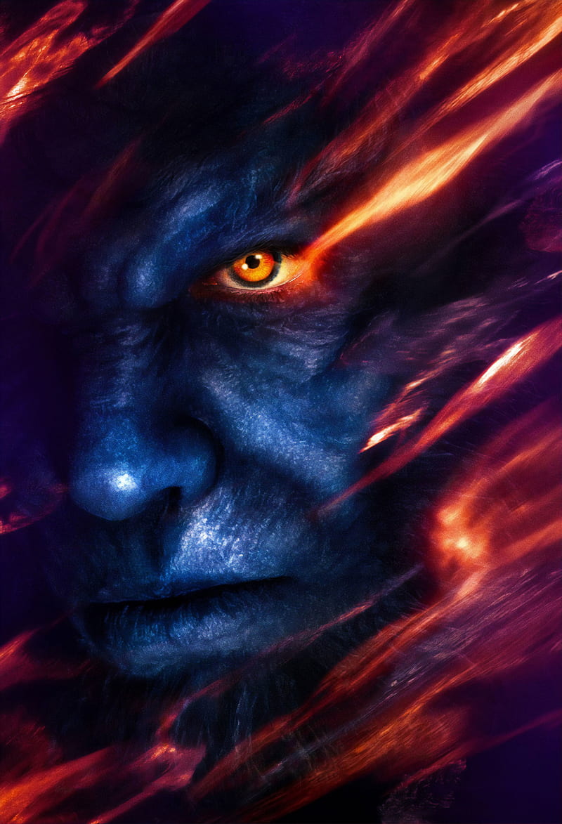 The Beast X-Men Dark Phoenix Nicholas Hoult Poster, HD phone wallpaper