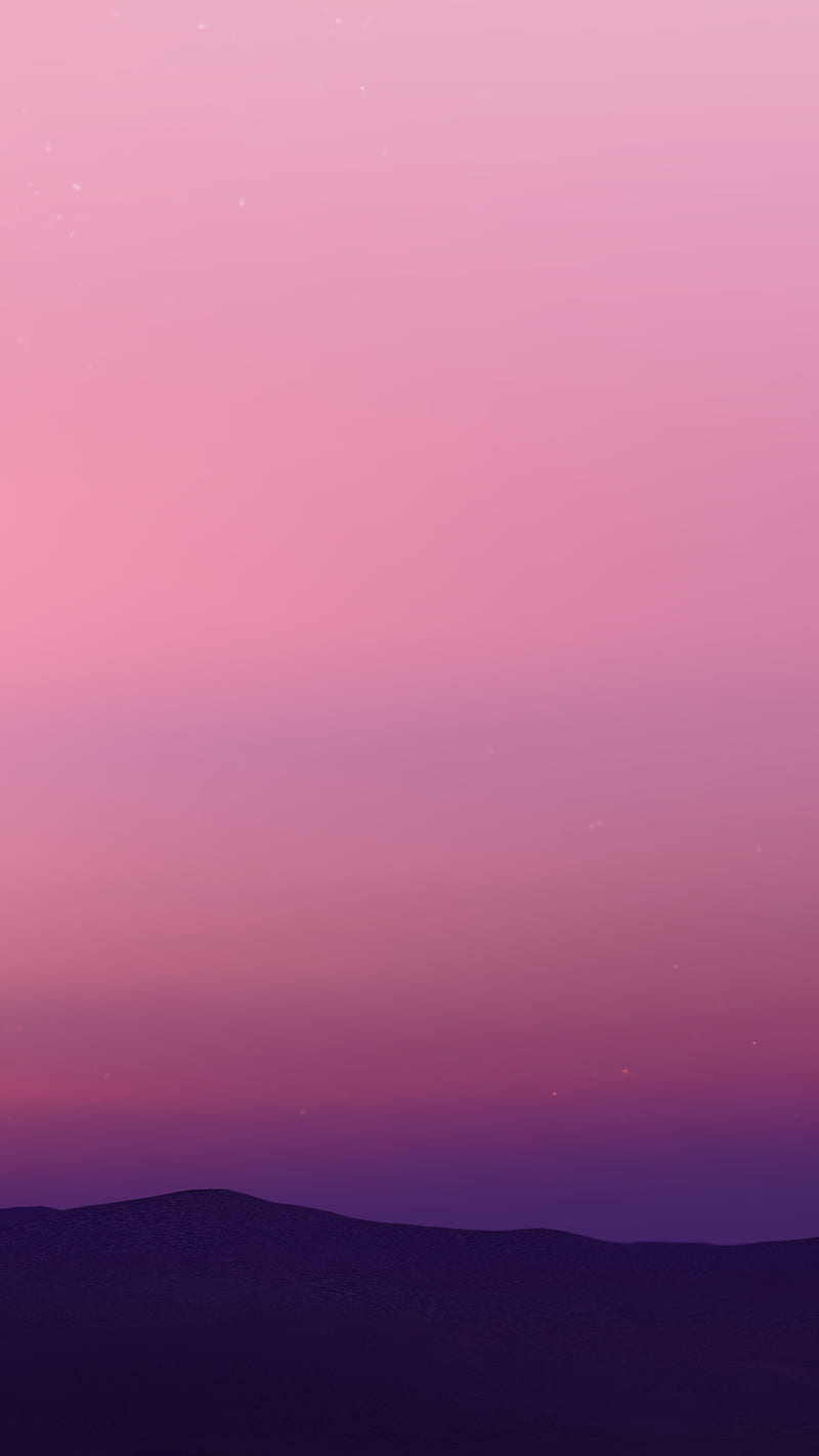 Android N, sky, sunset, HD phone wallpaper