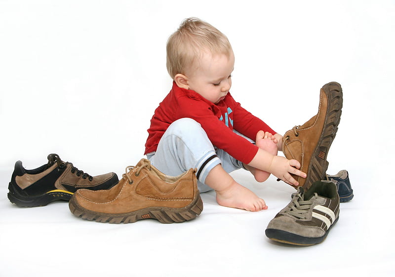 Baby boy and shoes, Baby, Boy, Shoes, Big, HD wallpaper