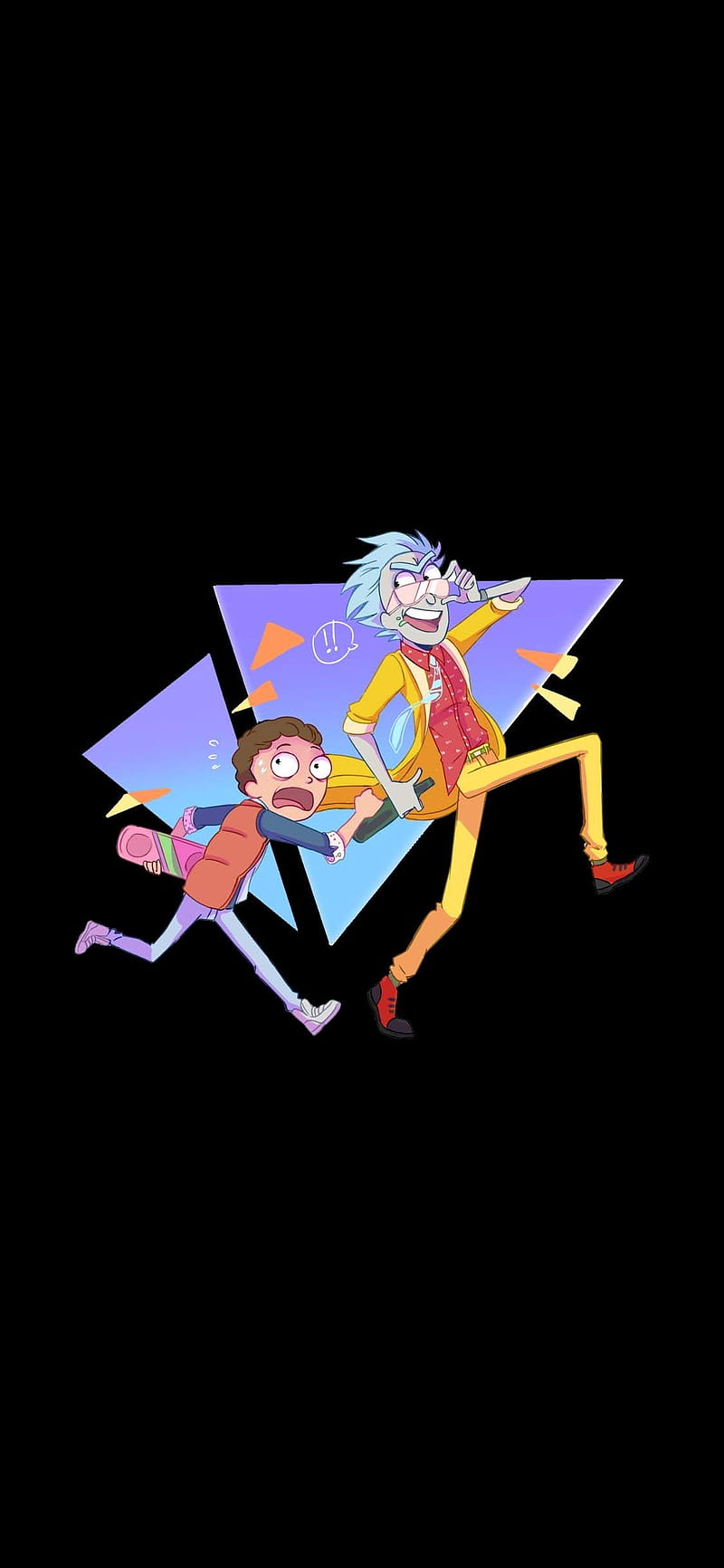 Rick and Morty x Breaking Bad : r/MobileWallpaper