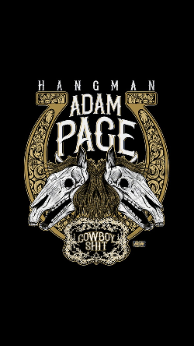 Hangman Adam Page, AEW, cowboy sh#t, HD phone wallpaper