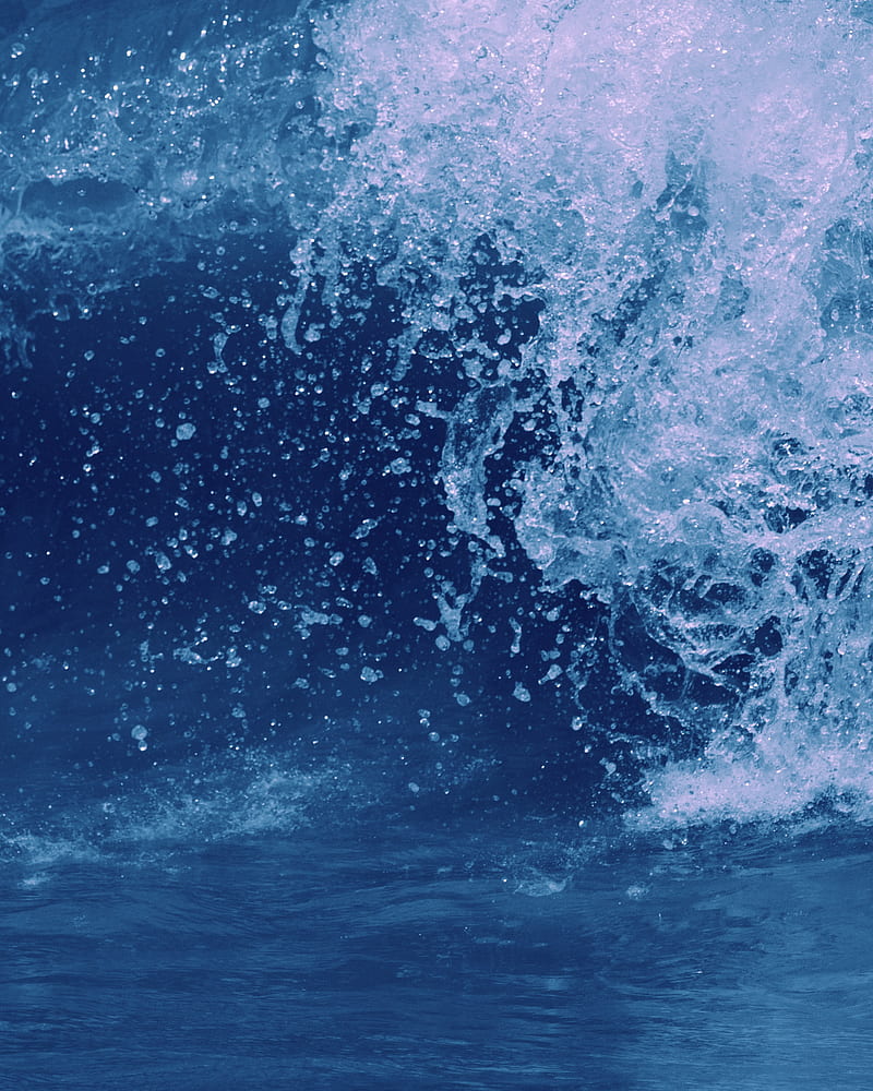 spray, waves, water, sea, HD phone wallpaper