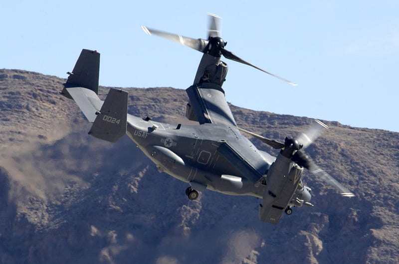 CV 22 Osprey, prop, heliocopter, HD wallpaper