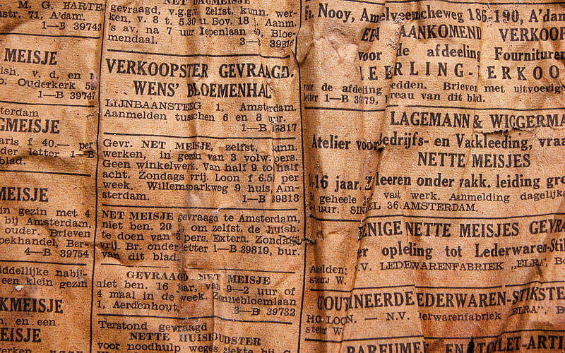 Old Newspaper Macro Old Paper Texture Paper Backgrounds Paper Textures Retro Backgrounds Hd Wallpaper Peakpx