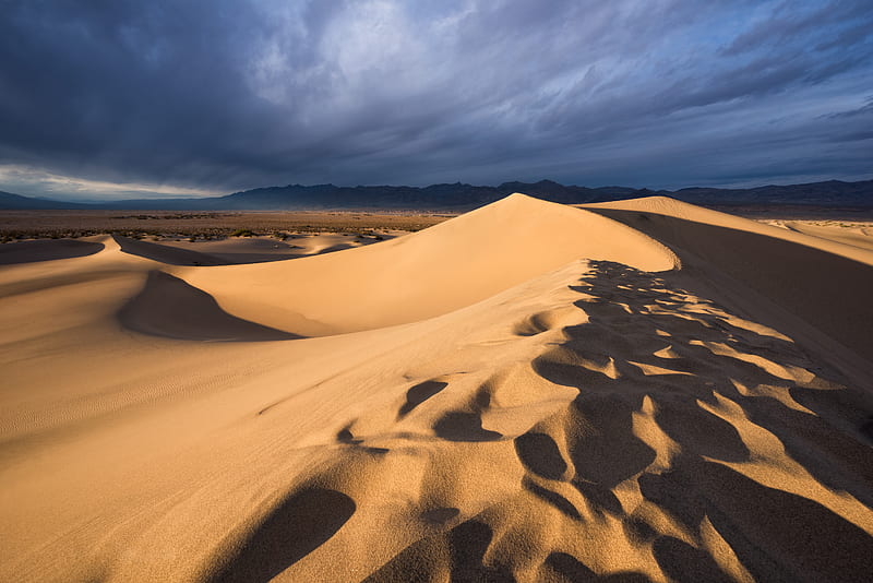 Earth, Desert, Death Valley, Dune, Landscape, Sand, USA, HD wallpaper