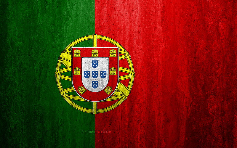 1920x1080px, 1080P free download | Flag of Portugal stone background