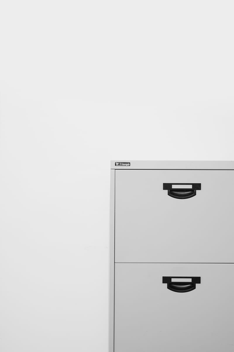 gray metal locker on white surface, HD phone wallpaper