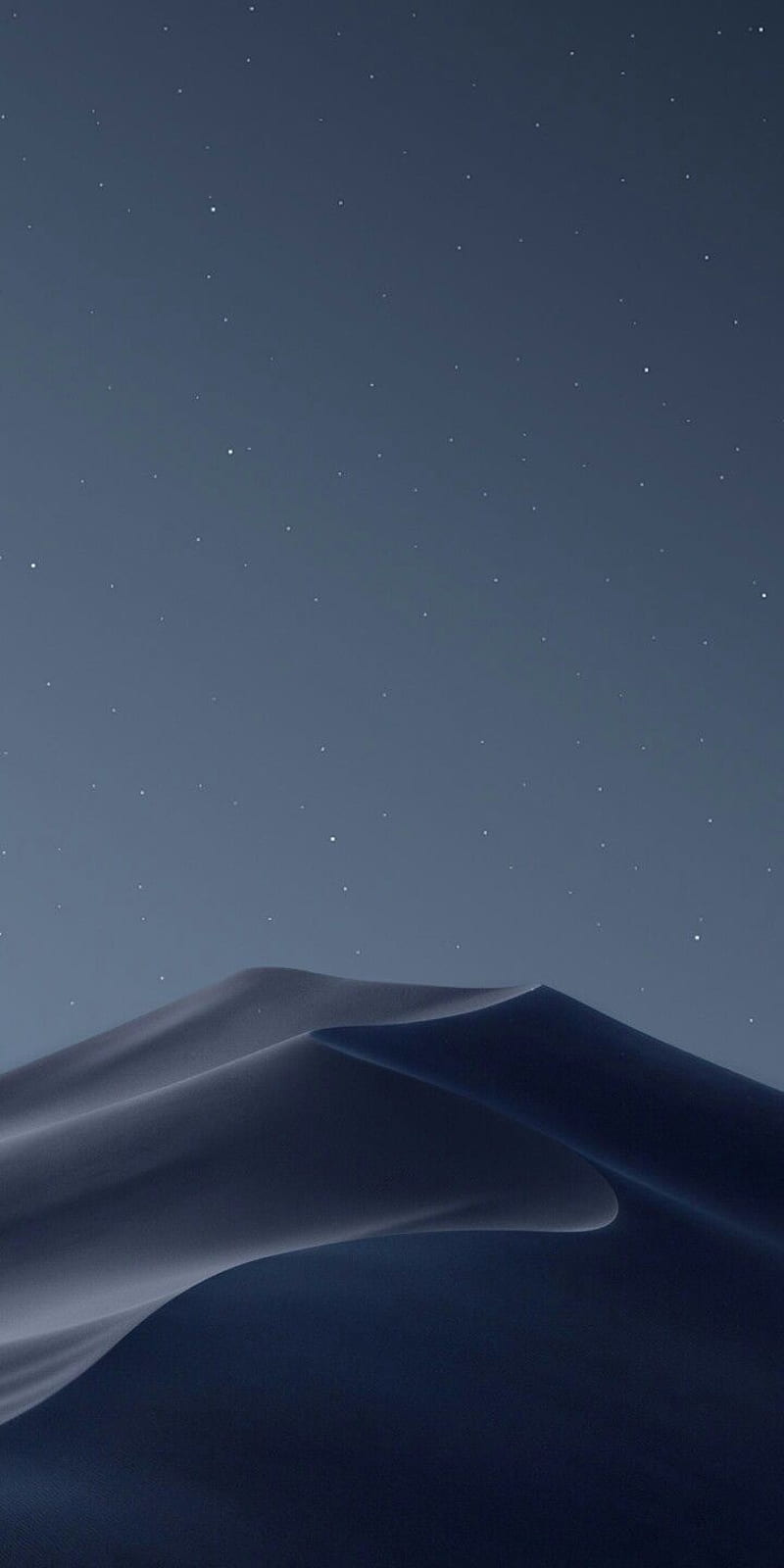 Night desert, dark, desert, night, HD phone wallpaper