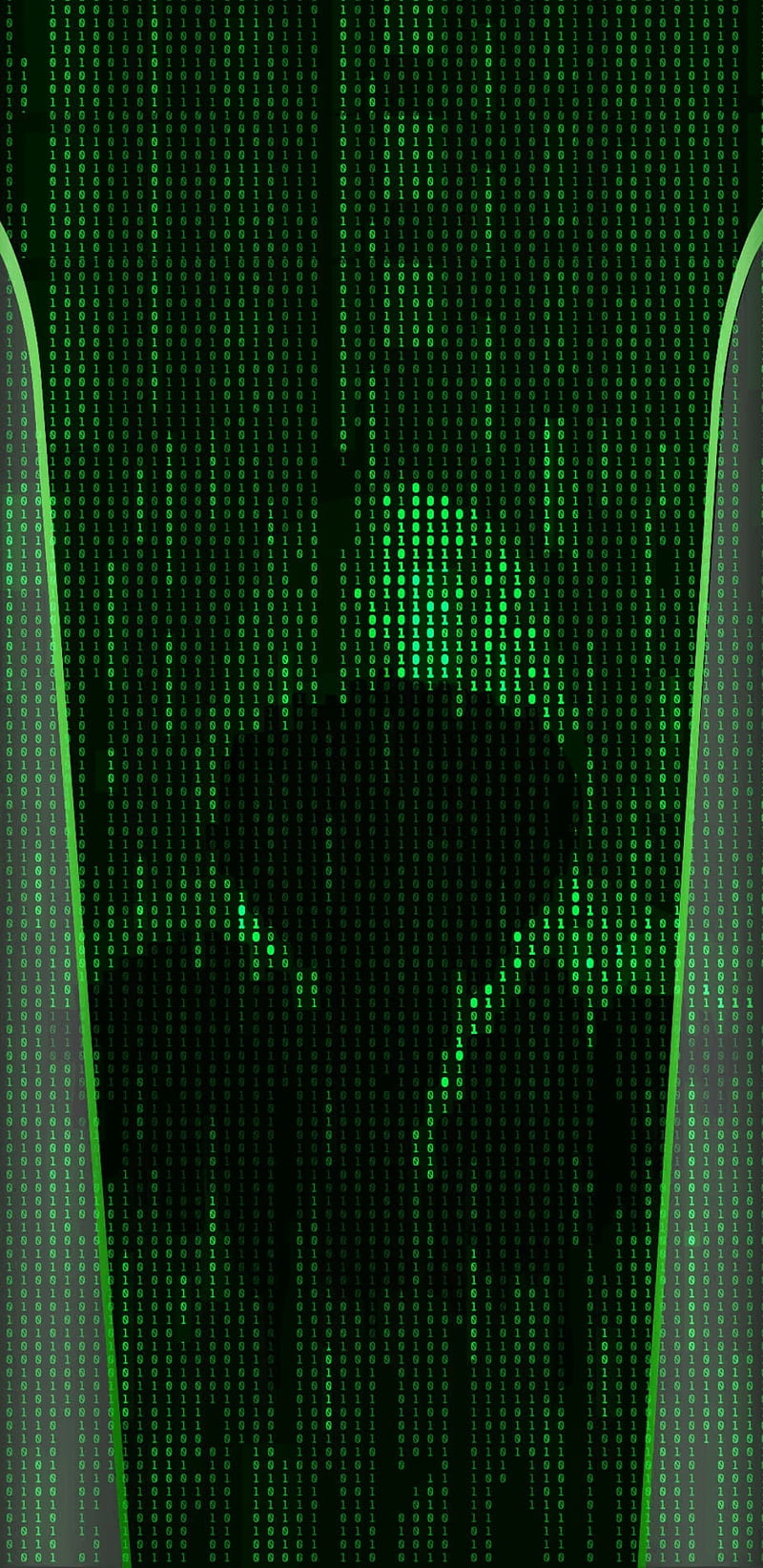 Code Hacker, green, HD phone wallpaper