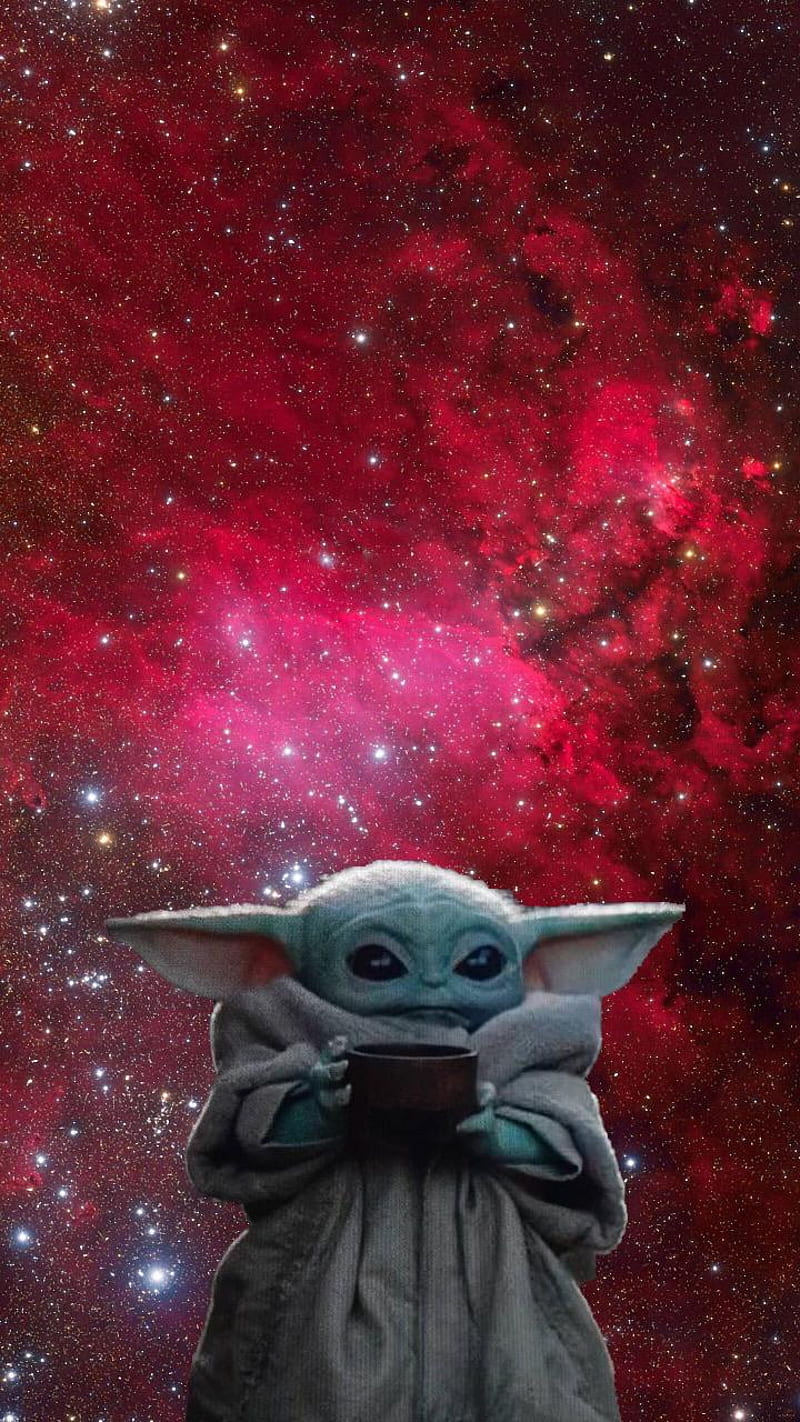 Baby Yoda, star wars, HD phone wallpaper