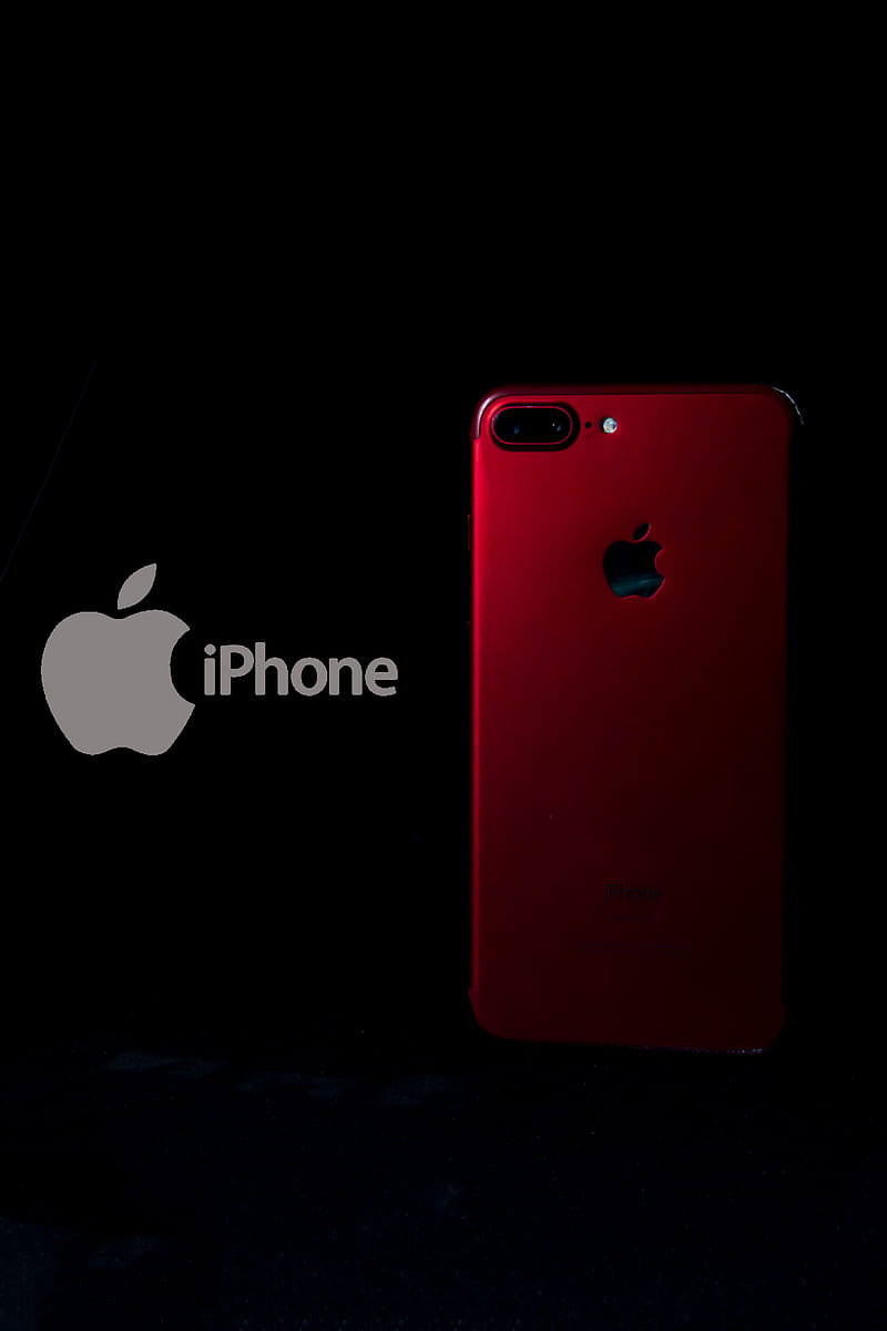 Iphone, apple, cellphone, new, product, red, HD phone wallpaper