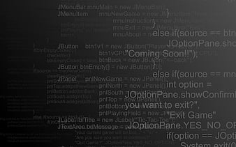 codage, code, dunkel, text, HD-Hintergrundbild