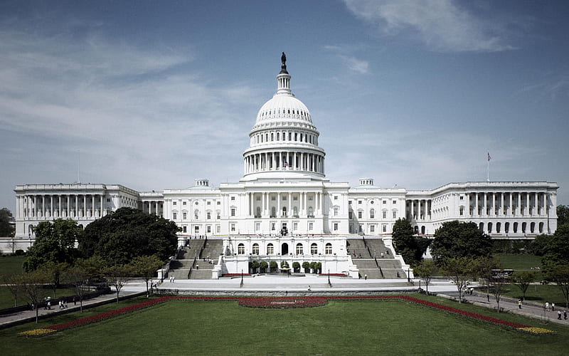 The Capitol, building, usa, congress, Washington DC, legislation, HD wallpaper