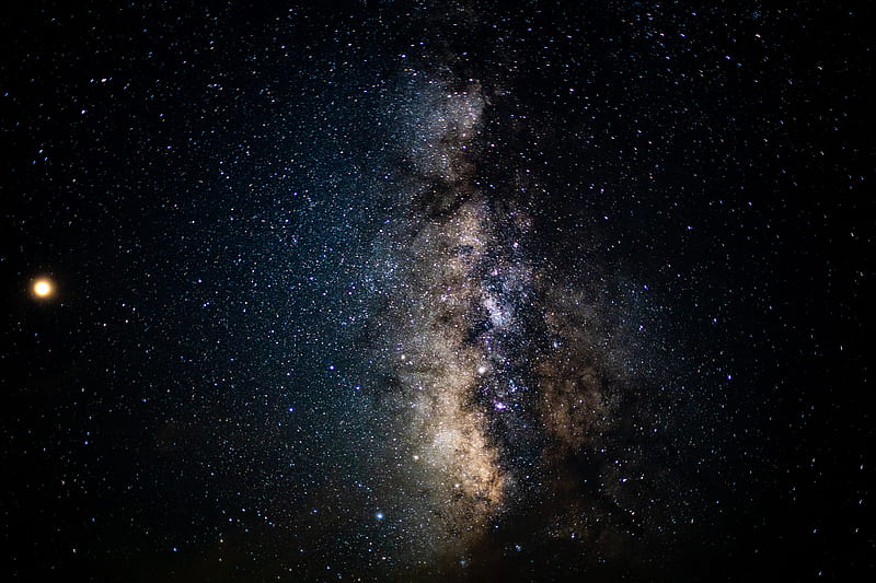 space, stars, milky way, universe, astronomy, HD wallpaper