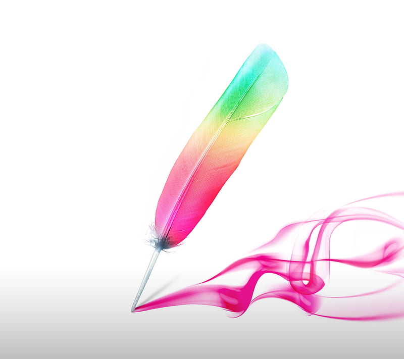 G Stylo, abstract, color, colour, feather, g4, lg, stylo, stylus, HD wallpaper