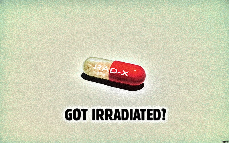 Got Irradiated?, pill, fallout, nuclear, irradiated, medication, rad-x, radiation, game, HD wallpaper