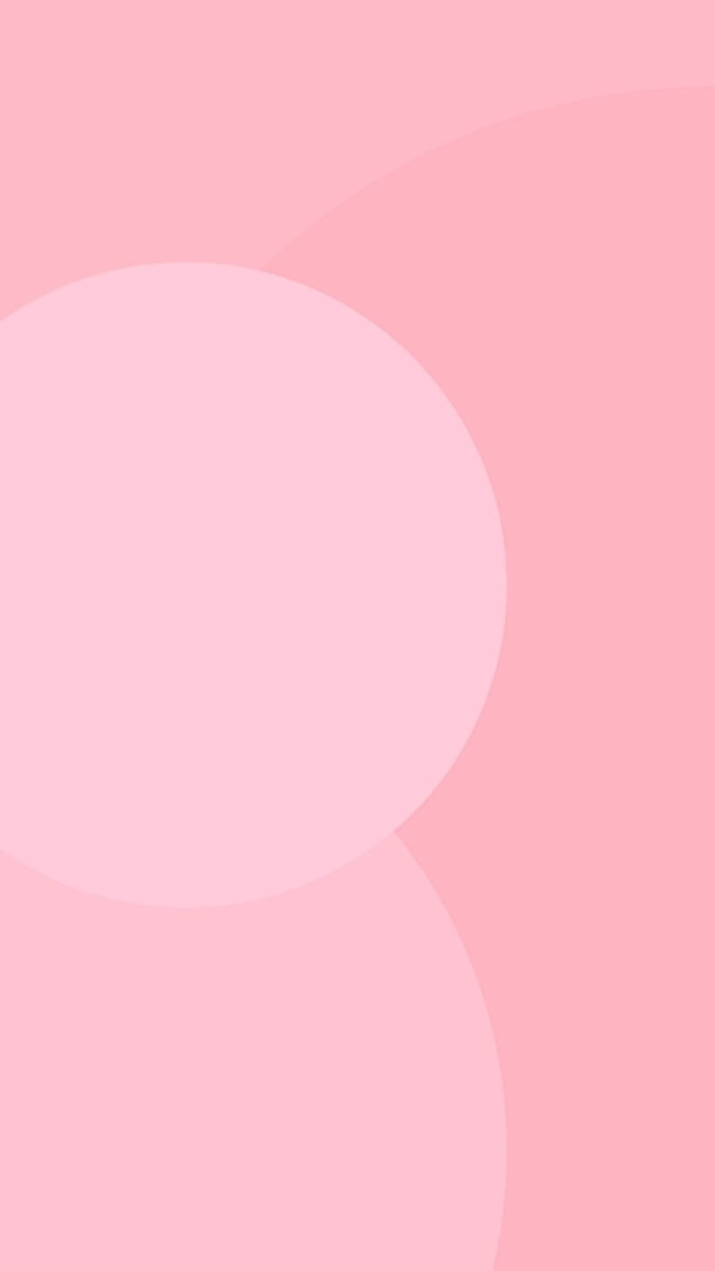 PinkSoft, bubbles, pastel, pink, simple, soft, HD phone wallpaper