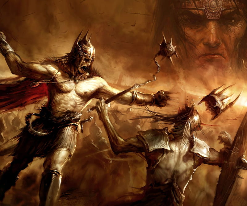 Age Of Conan, adventure, game, pc games, video game, HD wallpaper