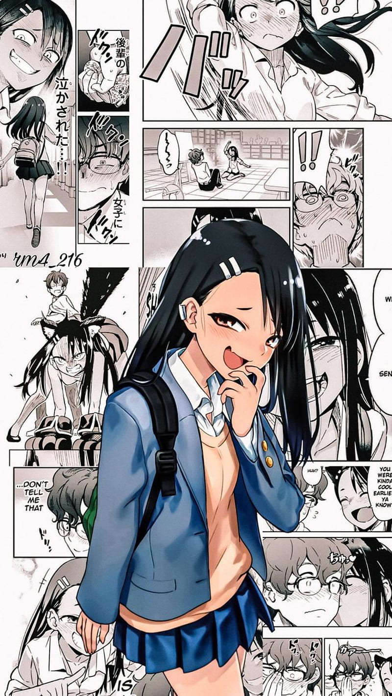 Nagatoro, manga, HD phone wallpaper