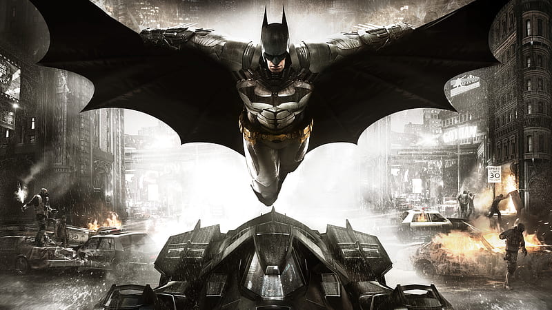 Batman Arkham Knight Key Art , batman-arkham-knight, games, batman, HD wallpaper