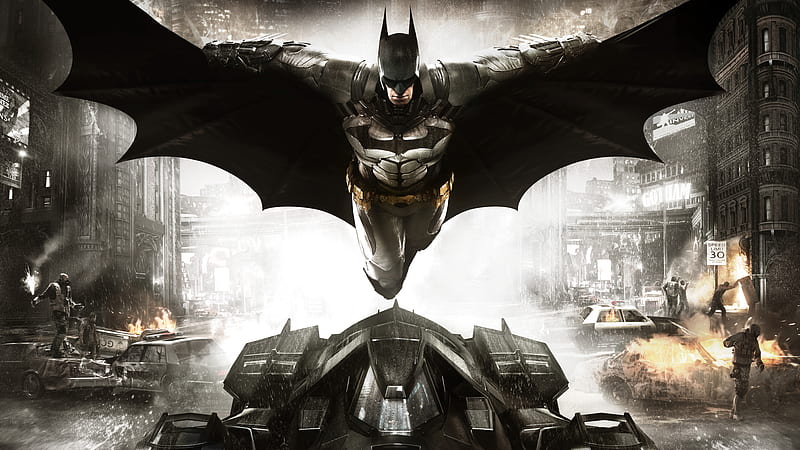 Pôster Batman Arkham Knight Key Art