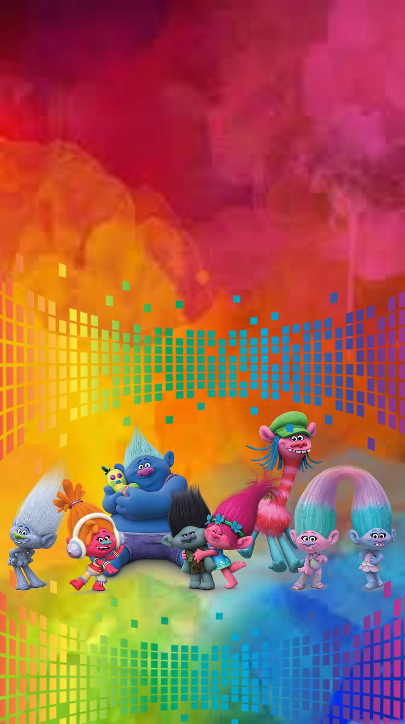 Trolls, multicolor, HD phone wallpaper
