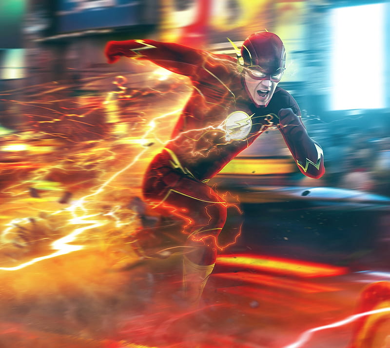 The Flash, barry allen, HD wallpaper